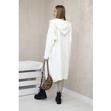 Kesi Ecru cardigan hooded sweater | shoptok.hr