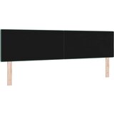 LED Uzglavlje s gumbima Tamnozelena 90 cm Baršun | shoptok.hr