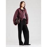 Pieces Hlače 'PCLaya' črna | Shoptok.si