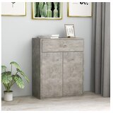  Komoda siva boja betona 60 x 30 x 75 cm od iverice | shoptok.hr