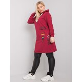 RELEVANCE Tunic-RV-TU-7221.80P-burgundy | shoptok.hr