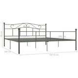  Okvir za krevet sivi metalni 180 x 200 cm | shoptok.hr