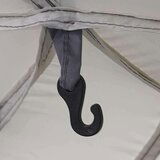 vidaXL Šator za bazen s uklonjivim letvicama i mrežastim stjenkama | shoptok.hr