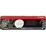 Stabilo Pisala Pen 68 Fineliner metallic, komplet 6 kosov | Shoptok.si