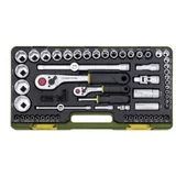 65-dijelni set nasadnih ključeva 1/4”+1/2” u inčima 5/32″ – 1 3/8″