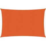 vidaXL Senčno jadro 160 g/m² oranžno 2x3 m HDPE | Shoptok.si