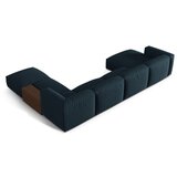 Micadoni Tamno plava kutna garnitura (s desnim kutom/u obliku slova "U") Martina – Home | shoptok.hr