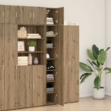 Ormarić za pohranu 3 pcs Umjetnički hrast 30 x 42,5 x 225 cm | shoptok.hr