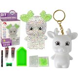 DIY Diamond Creative Kit White Reindeer 3D | shoptok.hr