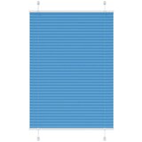 vidaXL Plisirana roleta plava 95x150 cm širina tkanine 94,4 cm | shoptok.hr