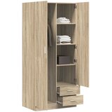  Ormar boja hrasta sonome 80 x 52 x 180 cm od konstruiranog drva | shoptok.hr