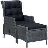  5-dijelni vrtni blagovaonski set tamnosivi | shoptok.hr