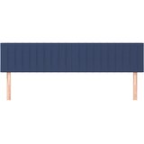  Uzglavlja plava 160x5x78/88 cm od tkanine | shoptok.hr