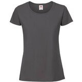 Fruit Of The Loom Iconic 195 Ringspun Premium Premium Graphite Women's T-shirt | Shoptok.si