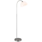  Stoječa svetilka v srebrni barvi s kovinskim senčilom (višina 170 cm) Sierra – | Shoptok.si