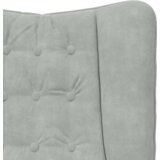  Udobna Fotelja Svjetlosiva Velvet | shoptok.hr