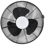 Eglo 35133 - LED stropni ventilator IGELDO, LED/15W/230V, Ø 53 cm, u crnoj boji + daljinski upravljač | Eponuda.com