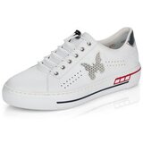 Rieker Nizki čevlji L885780 Bela | Shoptok.si