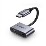 Ugreen Pretvarač USB-C na USB-C in 1 x jack (3.5 mm) Ugreen Pretvarač USB-C na USB-C in 1 x jack (3.5 mm) Slike