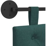  Držeće uzglavlje Zidne Tamnozelena 130 x 55 x 7 cm tkanina - Tamnozelena 120 cm bez LED | shoptok.hr