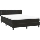 Box spring krevet s madracem crni 160x210 cm baršunasti | shoptok.hr
