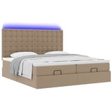  Otomanski krevet s madracima i LED 180x200 cm umjetna koža | shoptok.hr