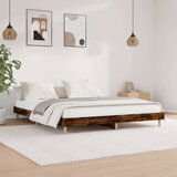 vidaXL Okvir za krevet boja hrasta 150 x 200 cm konstruirano drvo | shoptok.hr