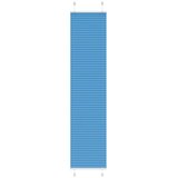 vidaXL Plisirana senčila modra 50x200 cm, širina blaga 49,4 cm, poliester, (5000297771) | Shoptok.si