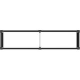  Povišena vrtna gredica Crna 200 x 50 x 54 cm | shoptok.hr