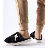 Gemre Black slippers with decorative string Medoro | shoptok.hr