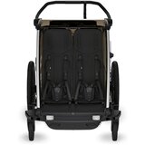 Thule Chariot Cross 2 dečja prikolica za bicikl - Khaki | Eponuda.com