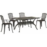  5-dijelni vrtni blagovaonski set brončani lijevani aluminij | Eponuda.com