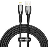 Baseus USB kabel za Lightning Glimmer Series, 2.4A, 2m (črn), (20627821) | Shoptok.si