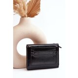 Boto Women's wallet purse made of synthetic leather black Joanela | Shoptok.si