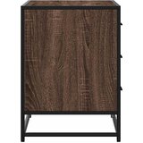  Ormar s ladicama smeđi hrast 70x41x56 cm izrađeno drvo | shoptok.hr