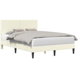  Krevetna konstrukcija Krem 140 x 200 cm Kordura tekstil | Shoptok.si