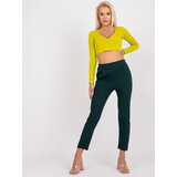 Italy Moda Pants-DHJ-SP-13926.02-dark green | Shoptok.si