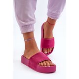 Big Star Women's Platform Suede Slippers Cijene