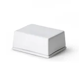 Posoda za maslo 12x10xh6,5cm / bela / keramika, (21318209)