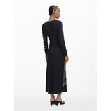 Desigual Haljina miks boja / crna | shoptok.hr