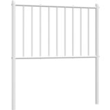 Maison Chic kovinsko posteljno vzglavje - vzglavna omarica - nočna omarica belo 80 cm, (21704905) Cene