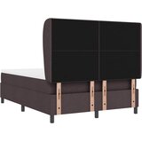  s opruga kutije Tamno smeđa 160 x 200 cm tkanina | shoptok.hr