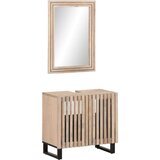 vidaXL Kopalniška garnitura 2-delna trden mangov les | Shoptok.si