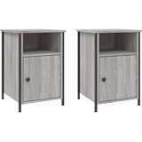 vidaXL Noćni ormarići 2 kom boja hrasta 40x42x60 cm konstruirano drvo | shoptok.hr
