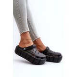 Boto EVENTO Women's Black Platform Foam Slides Itubia | ePonuda.com