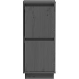  Komode 2 kom sive 31,5 x 34 x 75 cm od masivne borovine | shoptok.hr