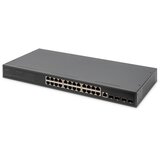 Digitus 24 Port 10 /100 /1000 + 4SFP+ UPLINK Switch, 19, L2+ Features | shoptok.hr