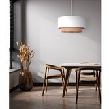  Duolla - Luster na sajli BOHO 1xE27/15W/230V prečnik 45 cm bela/smeđa | Eponuda.com