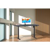 MID.YOU Pisalna Miza E-lona, Antracit, Črna, 110x50cm | Shoptok.si