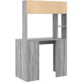 vidaXL Stol Sivi hrast sonoma 91 x 50 x 149 cm Konstruirano drvo | shoptok.hr